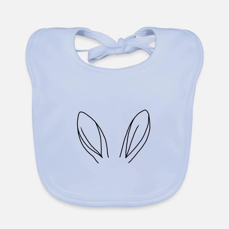 oreilles de lapin Bavoir bio Bébé