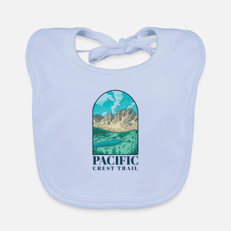 Pacific Crest Trail Baby Bio-Lätzchen