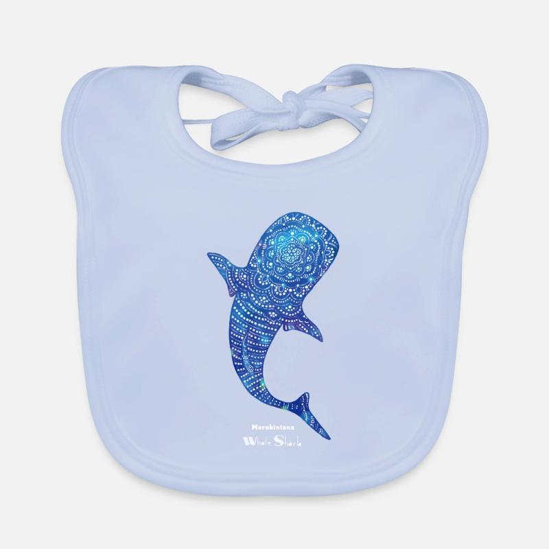 Morocco - Whale Shark - I Organic Baby Bibs