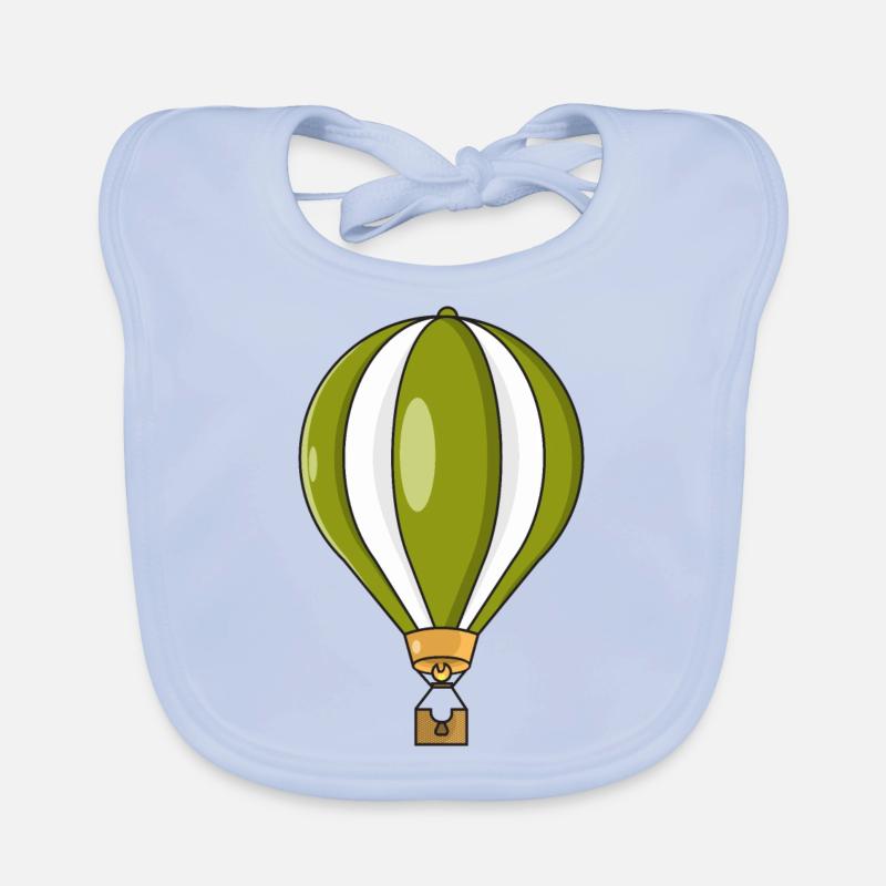 Balloon Organic Baby Bibs