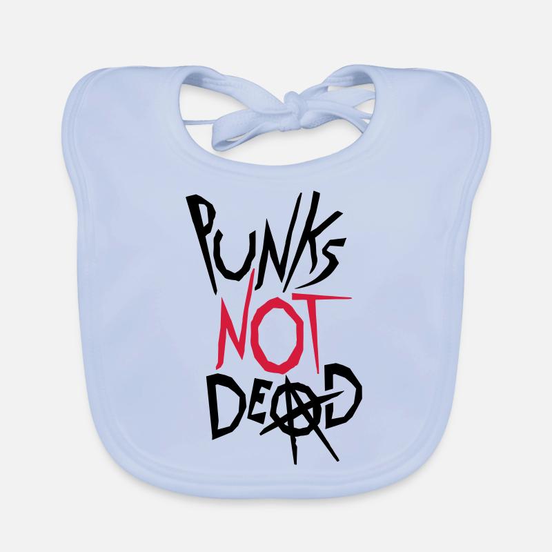 punks pas mort citation Bavoir bio Bébé