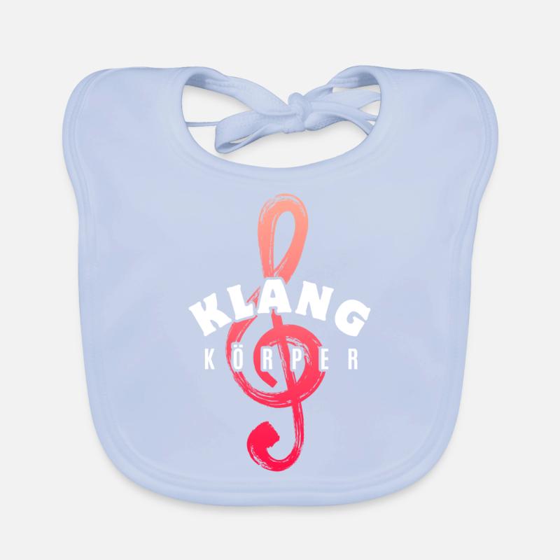 Klangkörper - Musik - Chor - Orchester - Dirigent Baby Bio-Lätzchen
