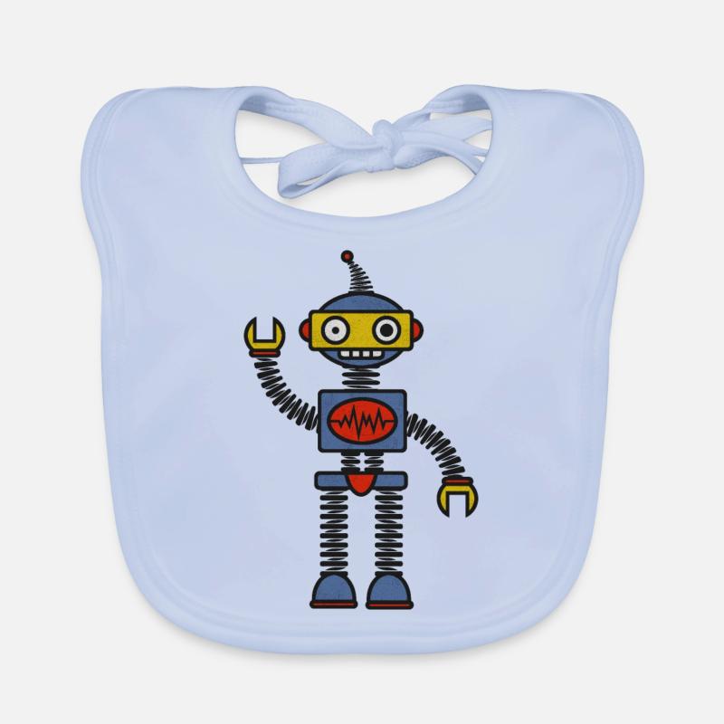 Robot Bavaglino ecologico per neonato