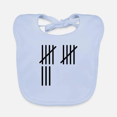 13 Strisce Bavaglino ecologico per neonato