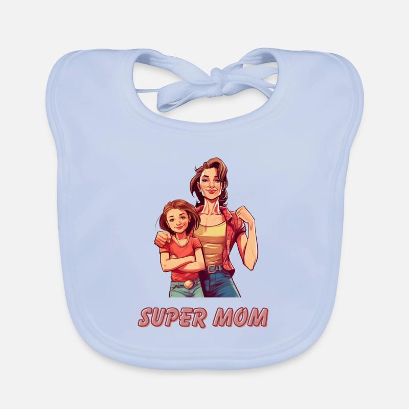 Super maman Bavoir bio Bébé