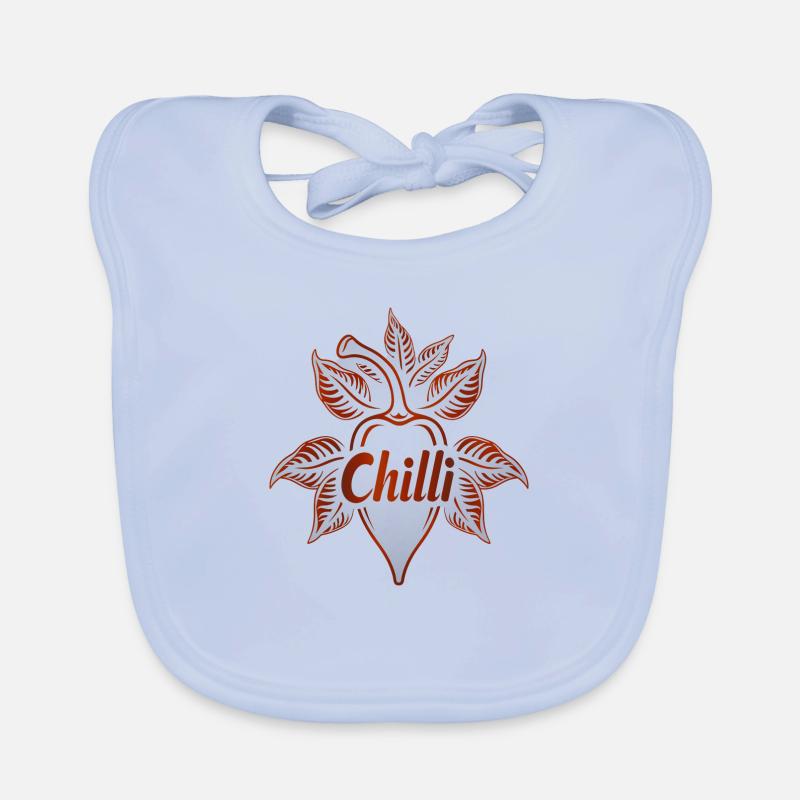 be Chilli - Baby Bio-Lätzchen - sky Blue