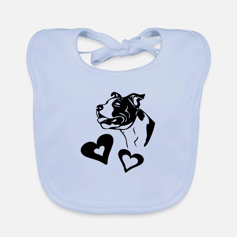 sugarhearts Bavoir bio Bébé