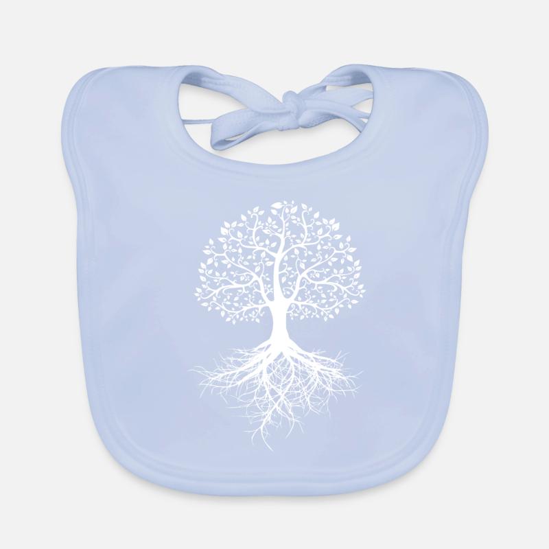 Baum des Lebens Baby Bio-Lätzchen