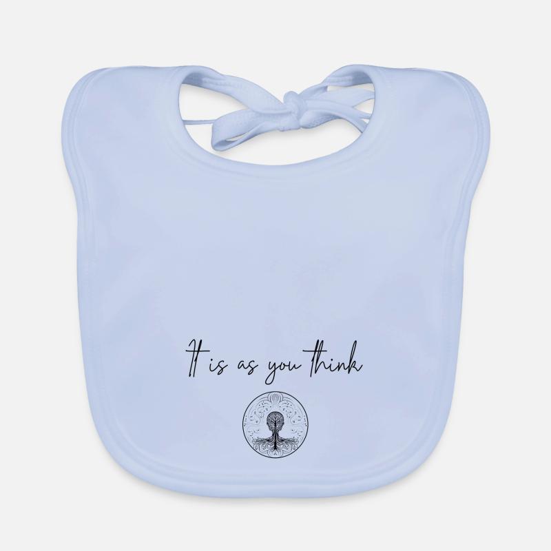 C’est comme vous pensez Bavoir bio Bébé