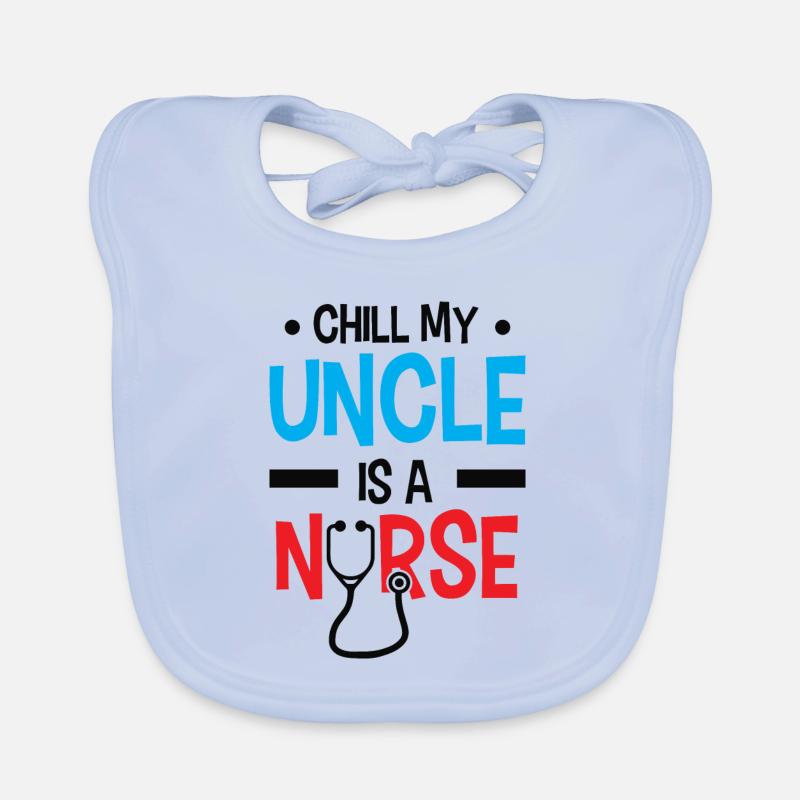 Baby Uncle Uncle Uncle Brorson Nephew Gift Organic Baby Bibs