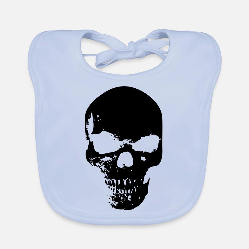 Schädel-Sammlung Baby Bio-Lätzchen