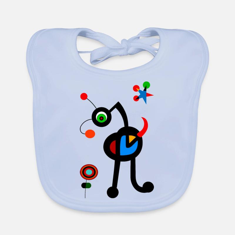 Bugs - Baby Bio-Lätzchen - sky Blue