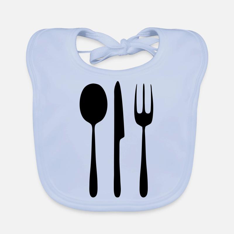 Fourche à couteaux Löeffel Bavoir bio Bébé