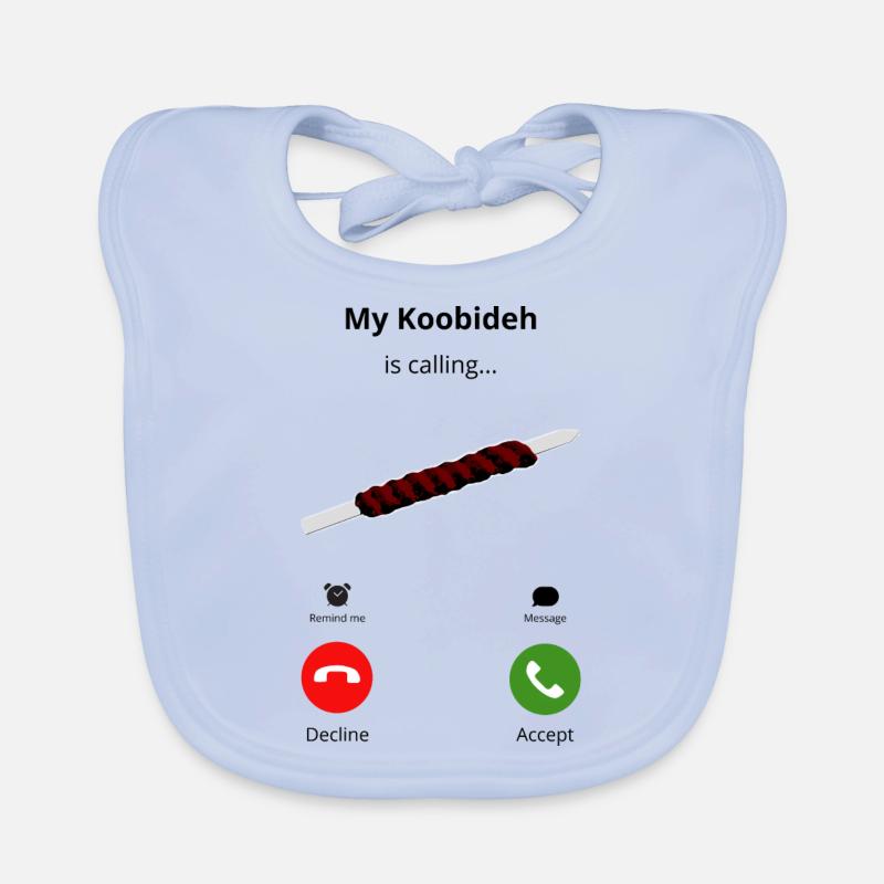 Mein Koobideh ruft - Iran Baby Bio-Lätzchen