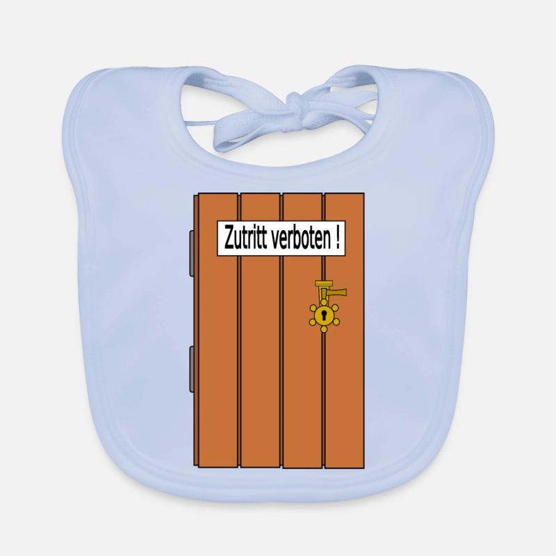 Entry prohibited Organic Baby Bibs