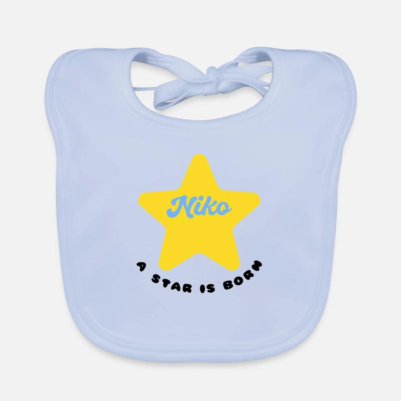 a star is born - Niko Baby Bio-Lätzchen