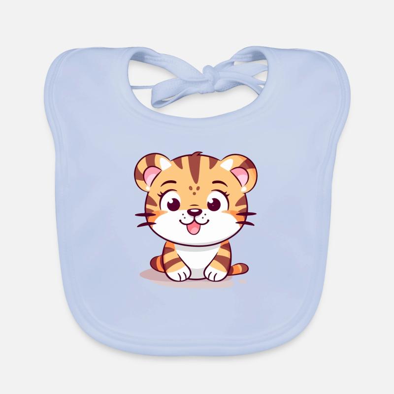 Douc the Tiger Organic Baby Bibs