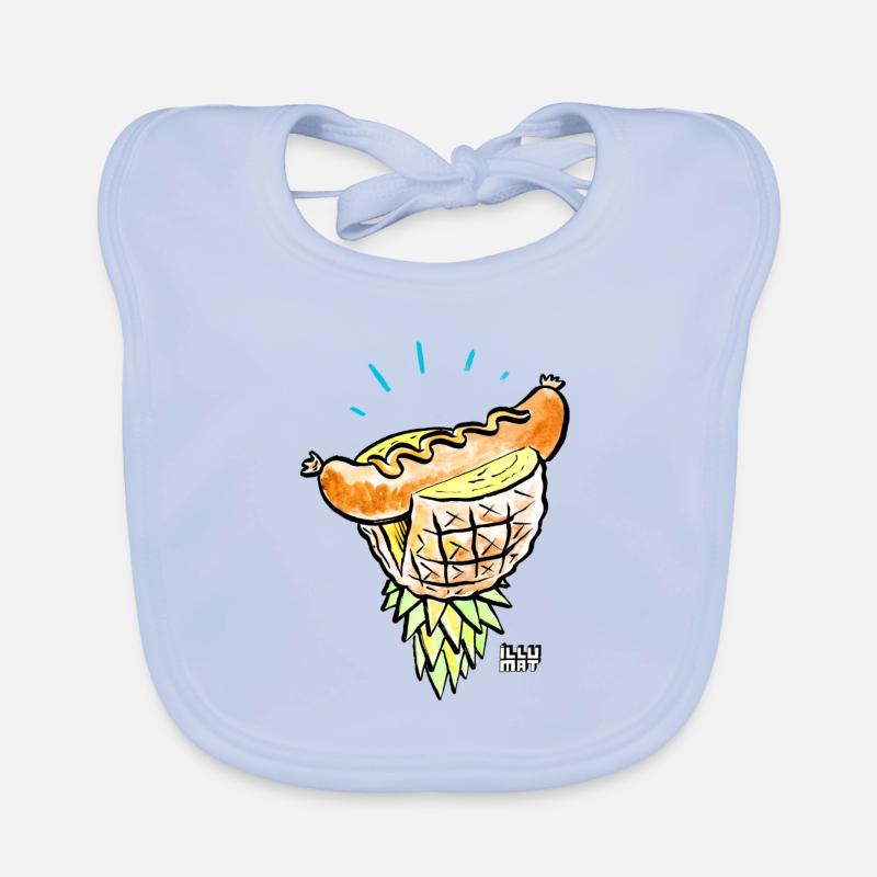 tropical wurst Baby Bio-Lätzchen