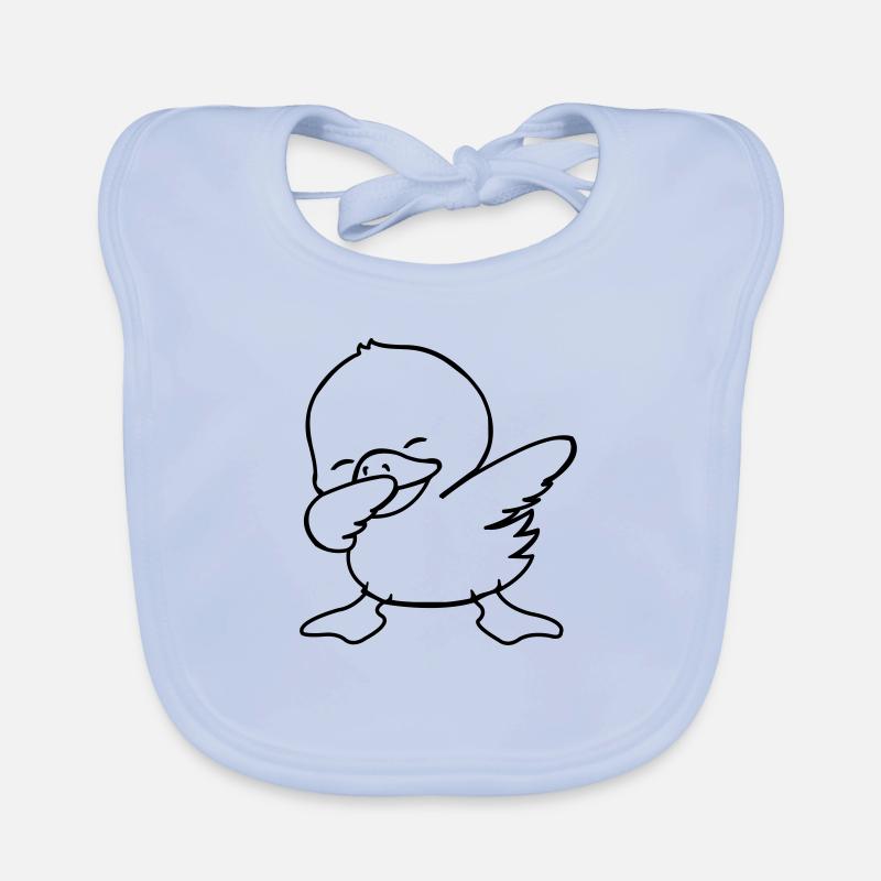 Dabbing de canard Bavoir bio Bébé