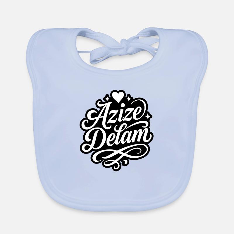Azize Delam Amour persan Bavoir bio Bébé