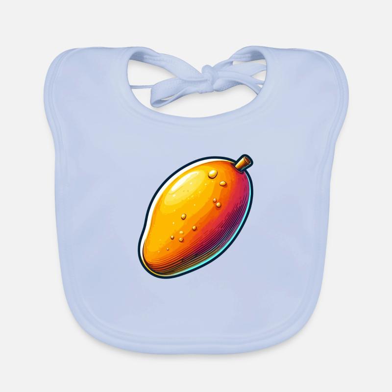 Mango juice Organic Baby Bibs