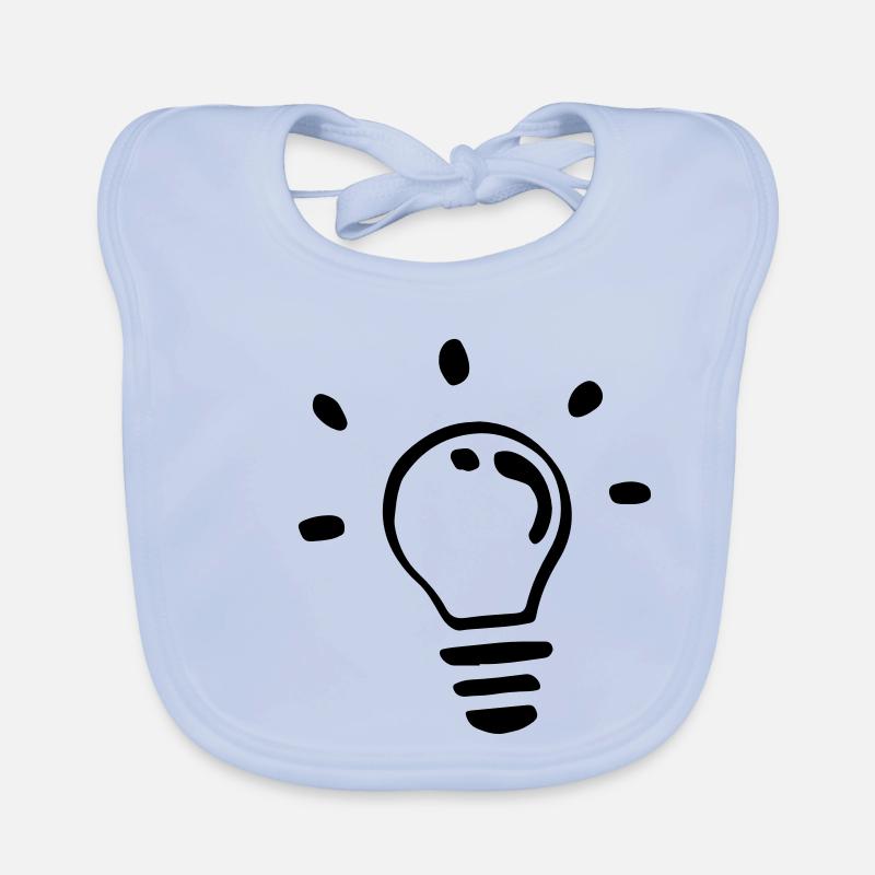 Ampoule individuelle / unique bulb Bavoir bio Bébé
