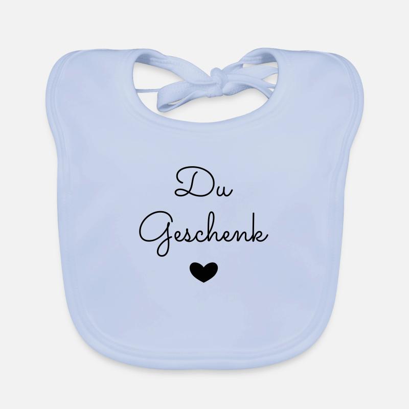 Du Geschenk Baby Bio-Lätzchen