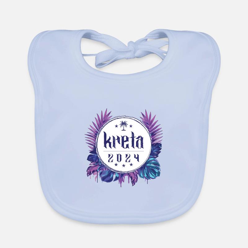 Crete 2024 Organic Baby Bibs