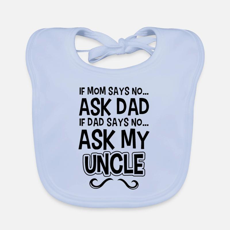 Baby Onkel Onkel Neffe Neffe Geschenk Baby Bio-Lätzchen