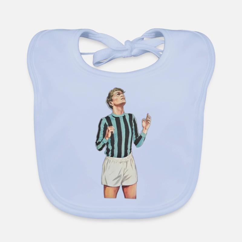 Fußball Baby Bio-Lätzchen