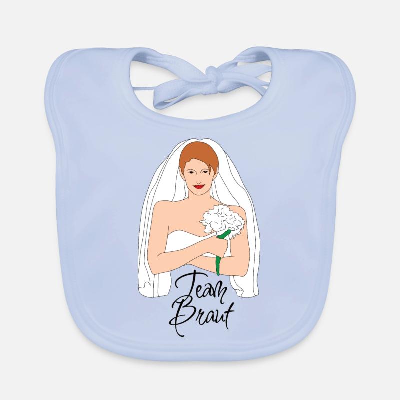 Équipe Braut Braun 2 Bavoir bio Bébé
