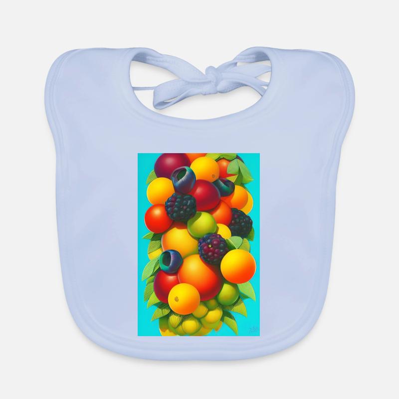 Fruit Bavoir bio Bébé
