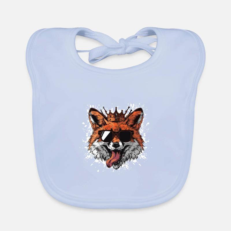 Bande dessinée Fox Bavoir bio Bébé