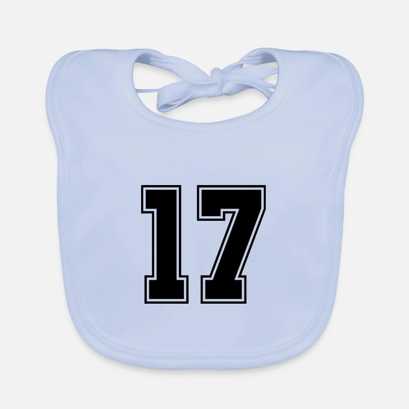 17 nombre de maillots Bavoir bio Bébé