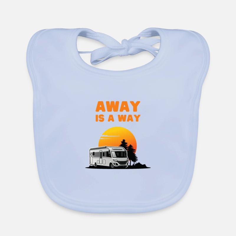 Camper - Away is a way Baby Bio-Lätzchen