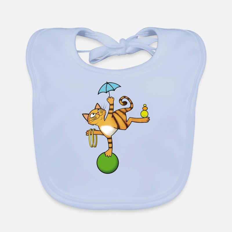 Chat rusé Trixi Bavoir bio Bébé