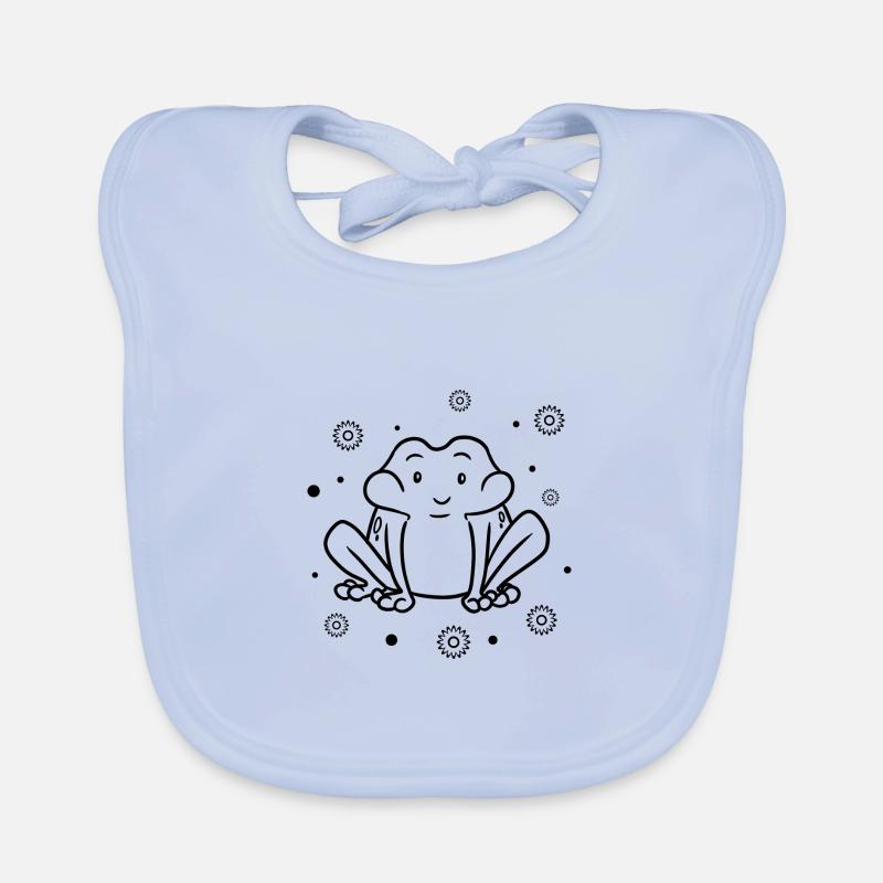 Frog Organic Baby Bibs