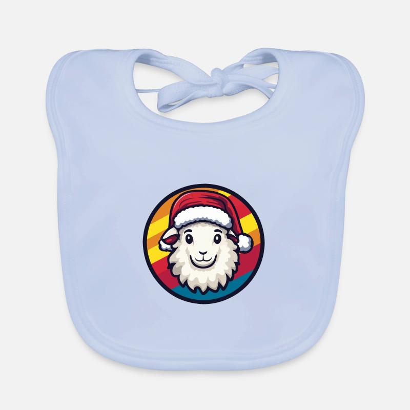 Mouton Noël Noël Bavoir bio Bébé