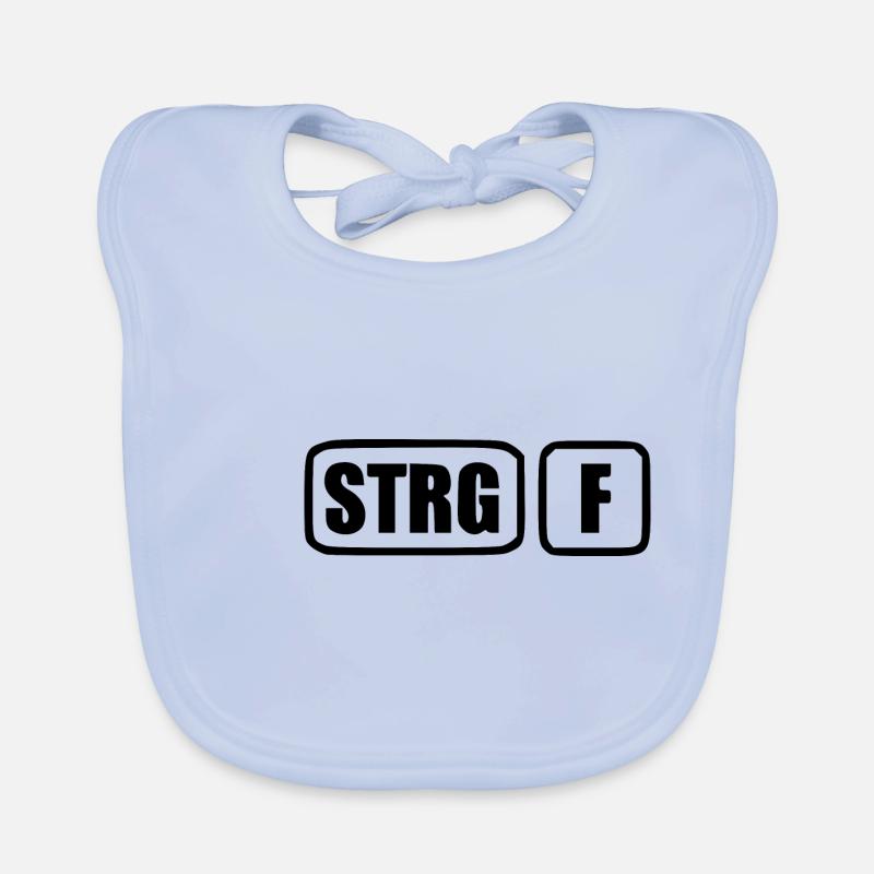[CTRL] [F] [black] Organic Baby Bibs