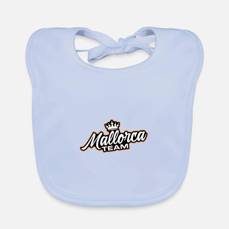 Équipe de Majorque Bavoir bio Bébé