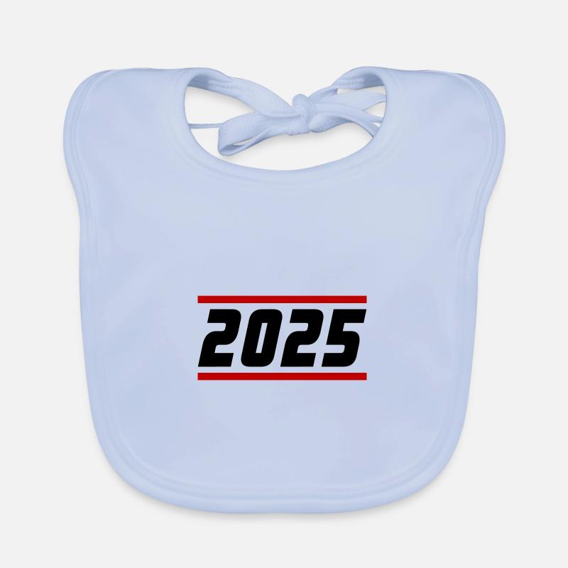 Année 2025 Bavoir bio Bébé