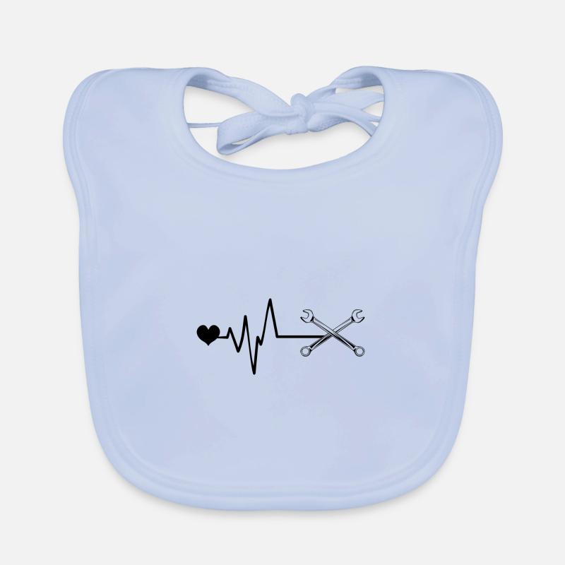 Clé à molette Pulse Love Bavoir bio Bébé