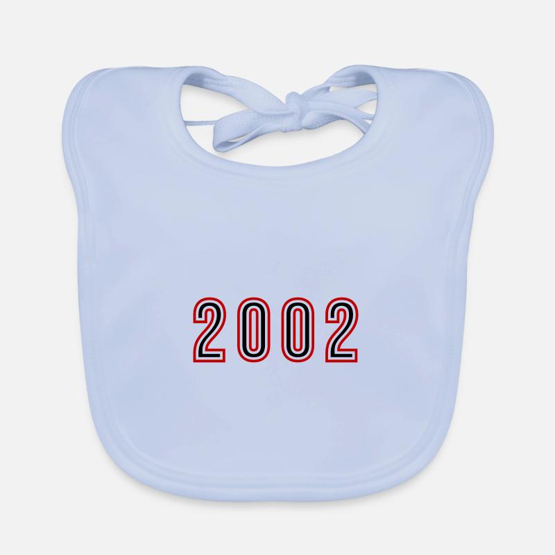 2002 Année Numéro Bavoir bio Bébé