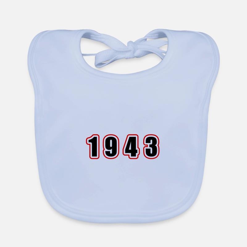 1943 Jahr Geburtstag Baby Bio-Lätzchen