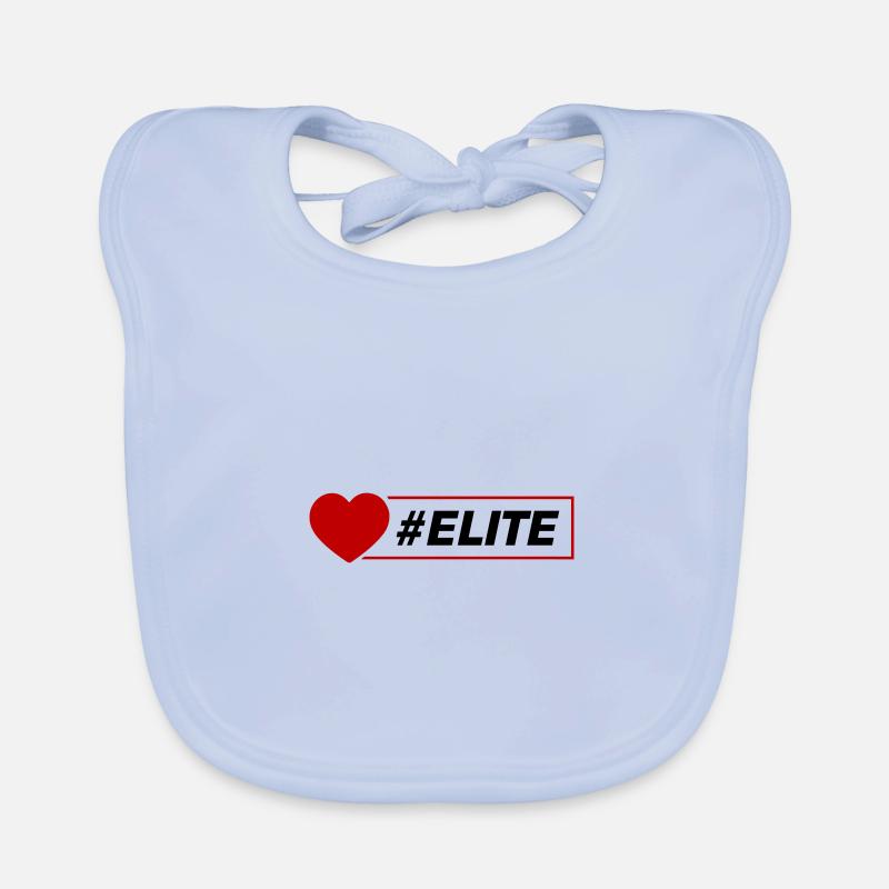 Elite Herz Baby Bio-Lätzchen
