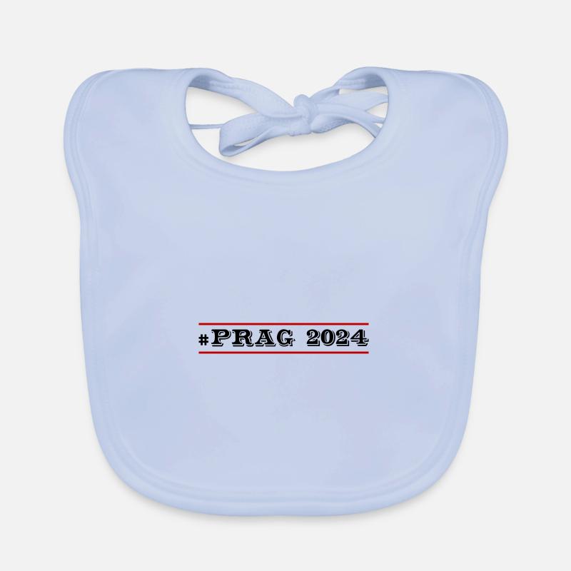 Prague 2024 Bavoir bio Bébé