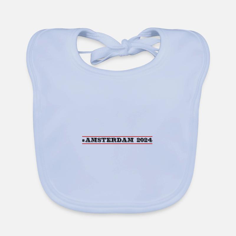 Amsterdam 2024 Baby Bio-Lätzchen