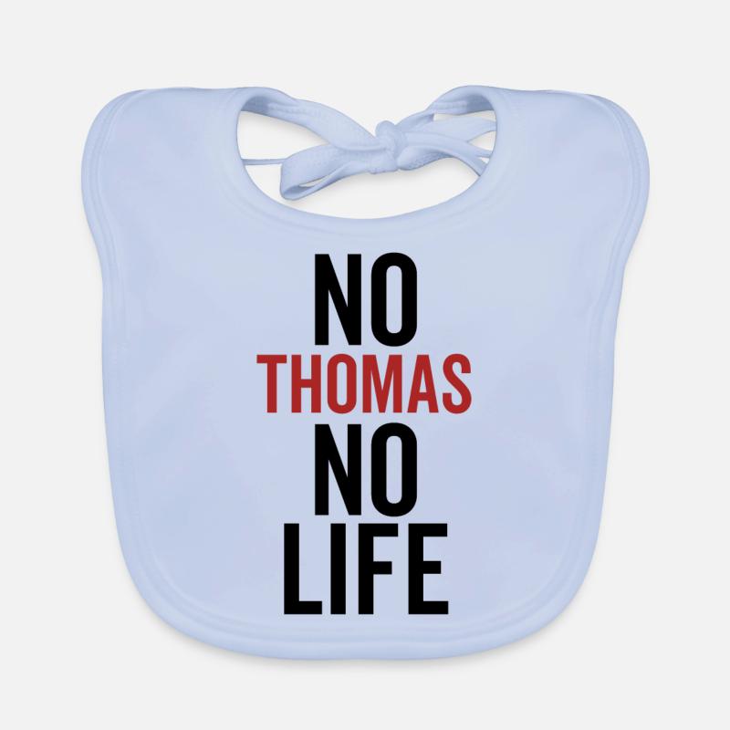 Pas de Thomas Pas de vie Bavoir bio Bébé