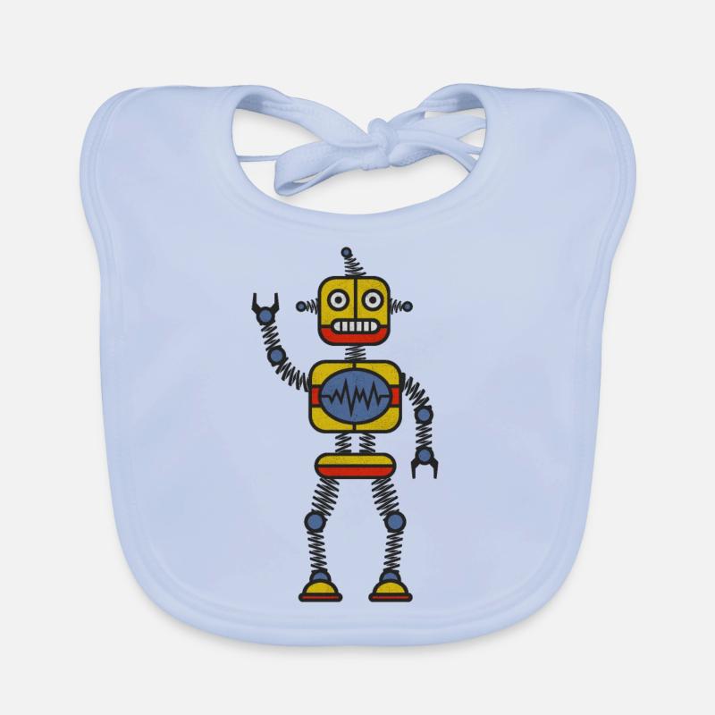 Robot Bavaglino ecologico per neonato