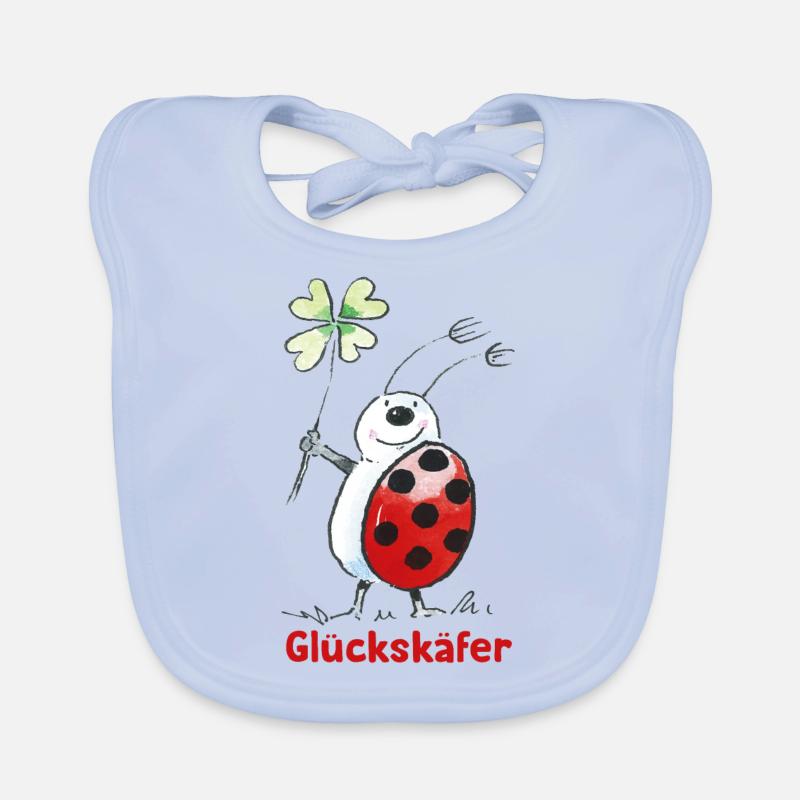 TABALUGA Glückskäfer Bully Der Marienkäfer Baby Bio-Lätzchen